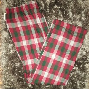 Plaid pajamas
